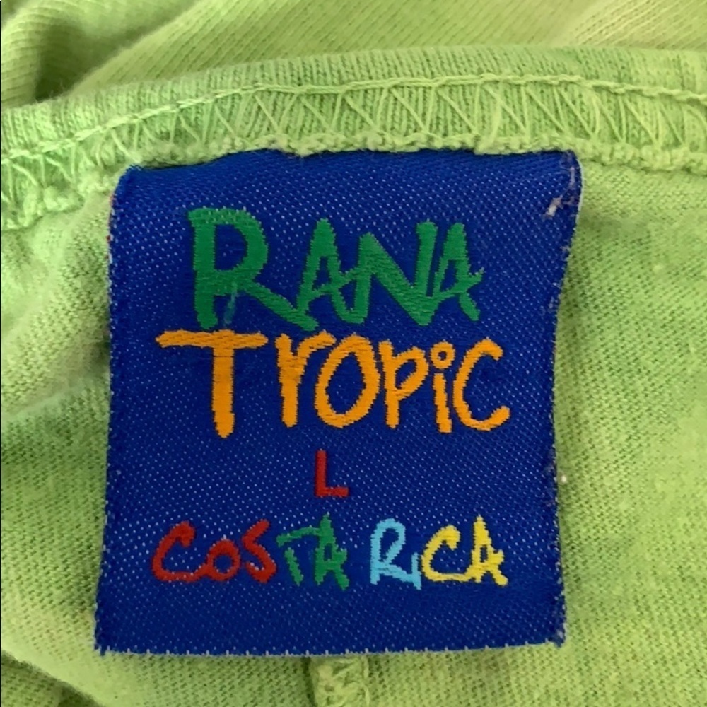 Tie Dye Costa Rica Cotton Tank Dress L - Picture 4 of 5